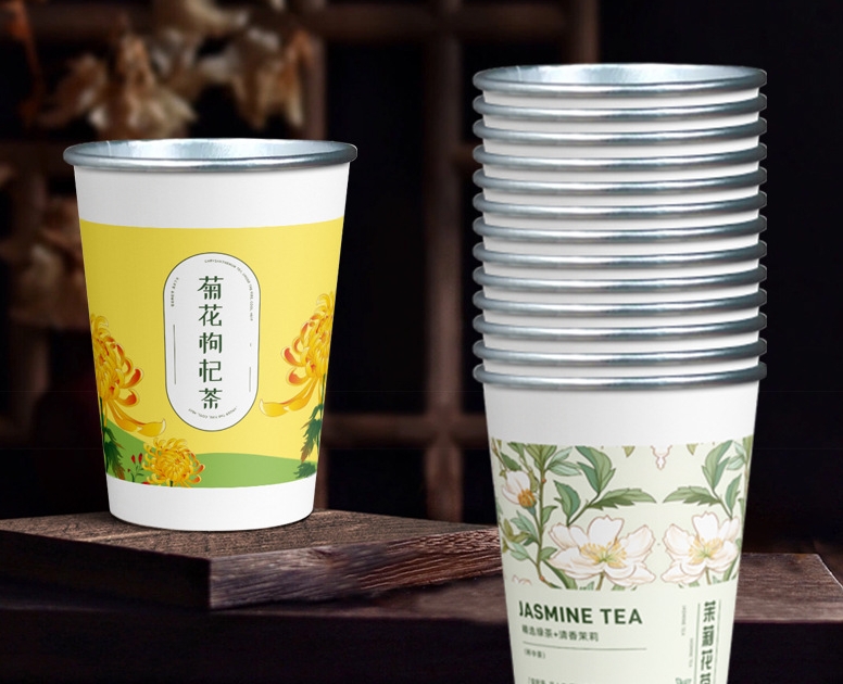 湖南底部带茶叶纸杯定做